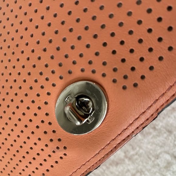 Coach perforated Crossbody Bag GUC - Picture 2 of 13